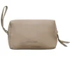 Flash Sale Carolina Abby Make Up Bag Nude Soft Leather