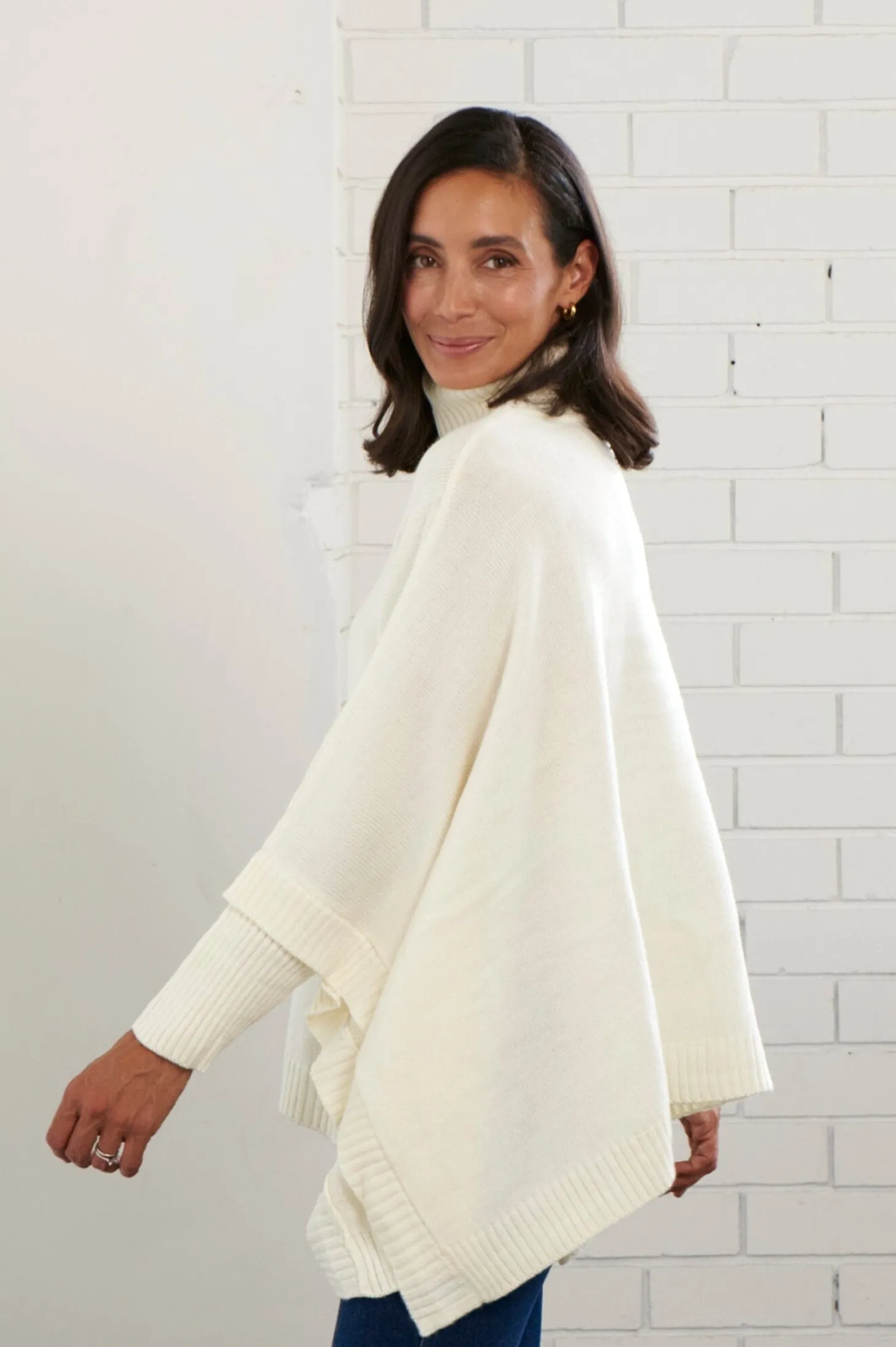 Sale Carolina Ada Knit Jumper Cream