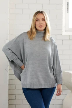 Discount Carolina Ada Knit Jumper Grey