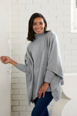 Discount Carolina Ada Knit Jumper Grey
