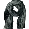 Store Carolina Alpaca Wrap Striped Multi Colour Black
