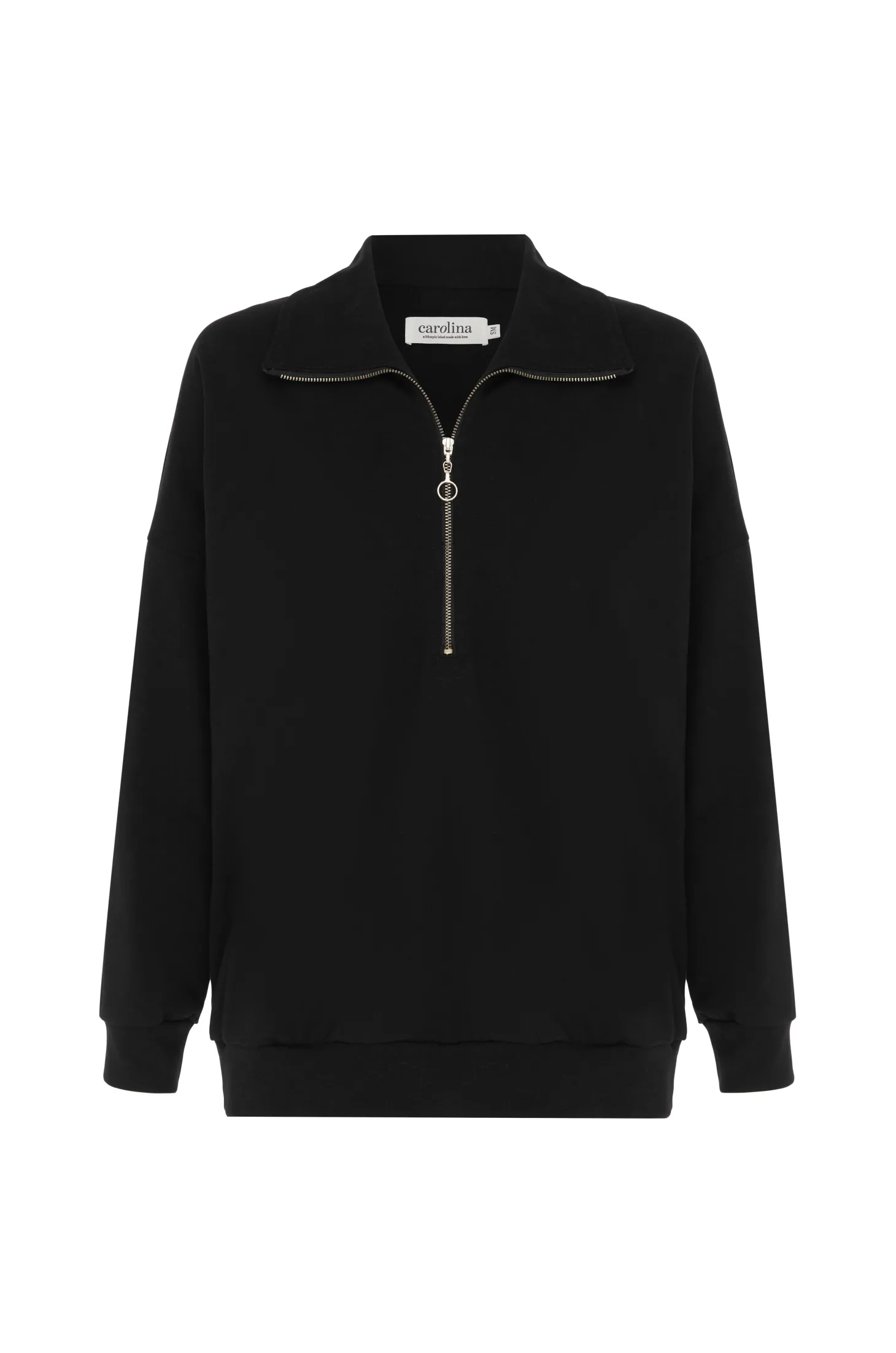 Online Carolina Amara Half Zip Jumper Black