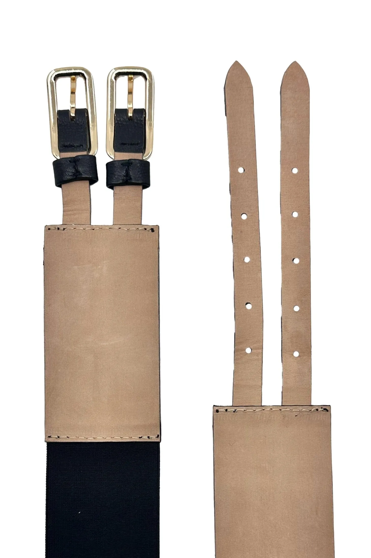 Shop Carolina Amaya Elasticised Belt Black