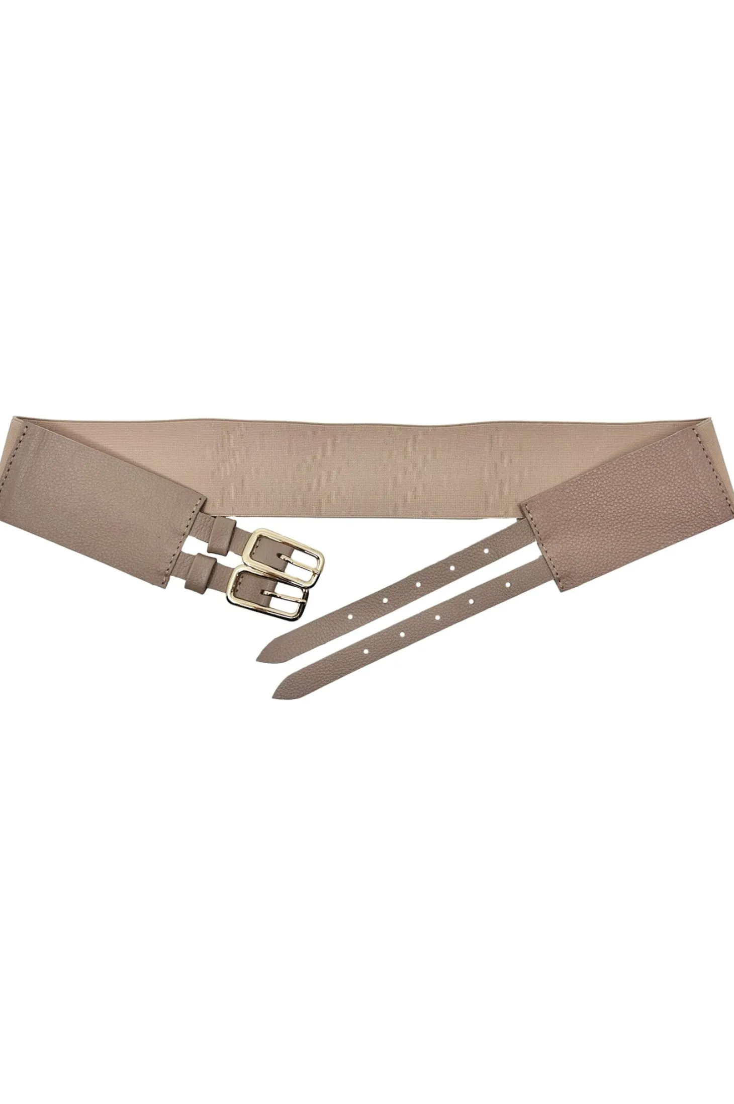Store Carolina Amaya Elasticised Belt Nude