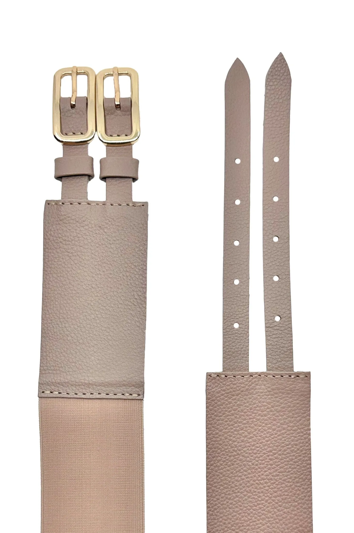Store Carolina Amaya Elasticised Belt Nude