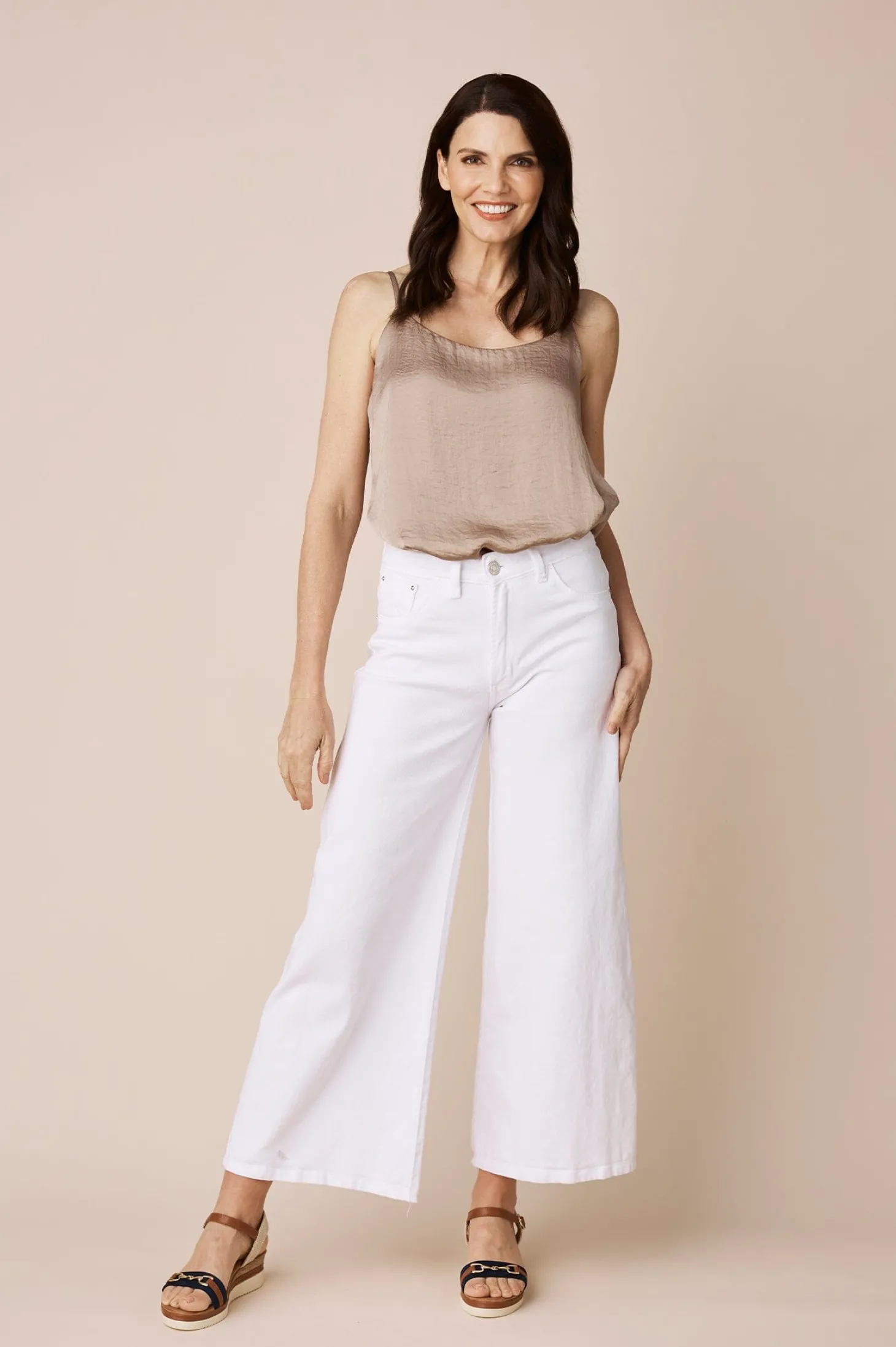 Best Carolina Ana Camisole Top Almond