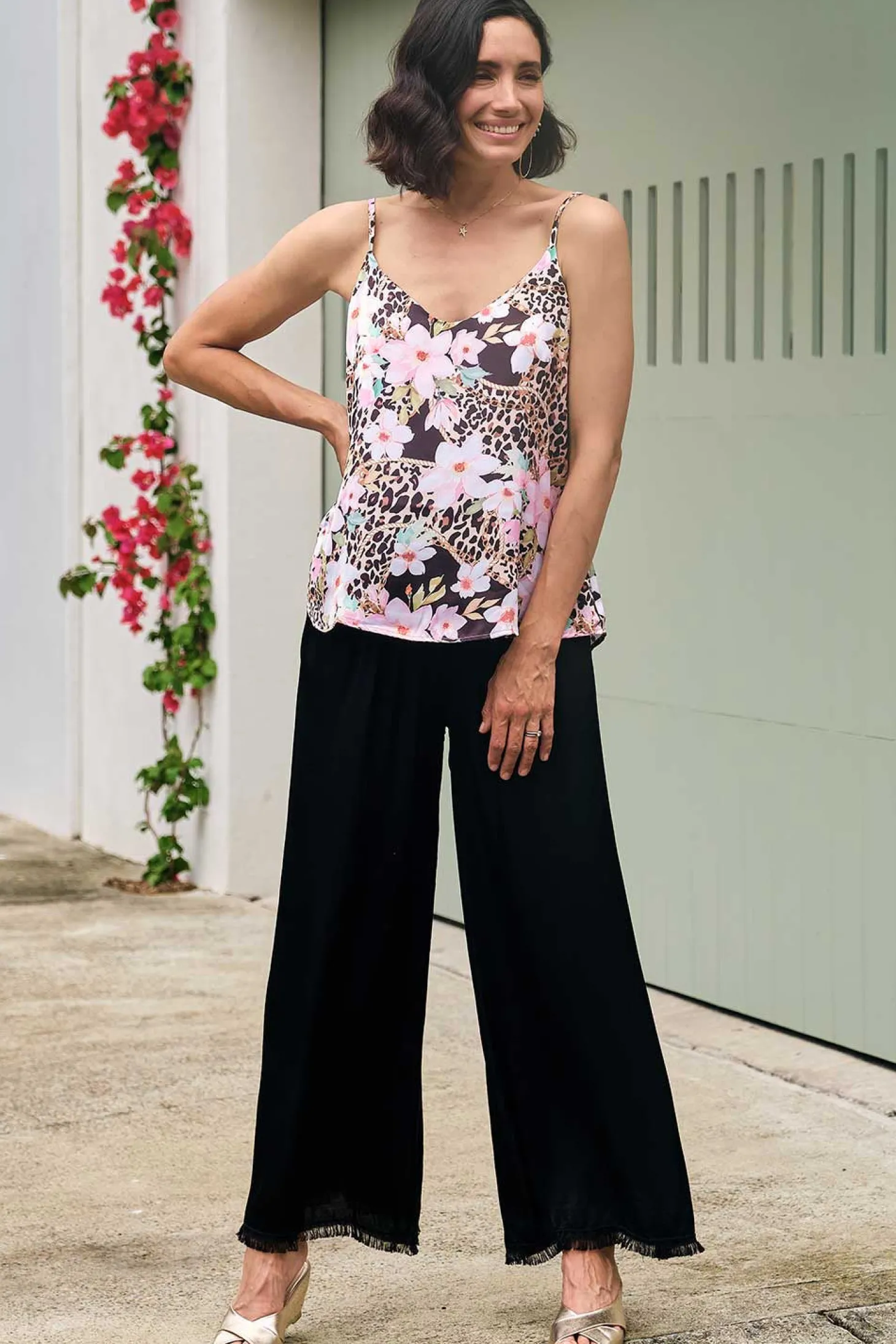 Discount Carolina Ana Camisole Top Ayla Print