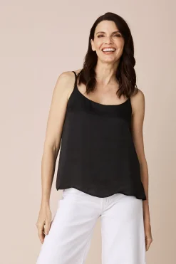 Cheap Carolina Ana Camisole Top Black