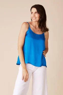 Outlet Carolina Ana Camisole Top Cobalt