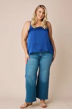 Cheap Carolina Ana Camisole Top Indigo