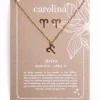 Shop Carolina Aries Zodiac Necklace & Earring Set