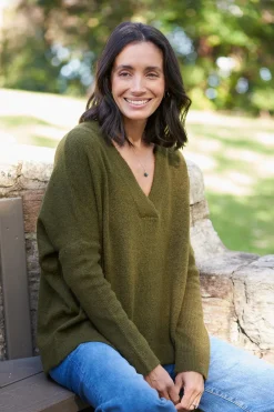 Sale Carolina Ashlee Jumper Olive