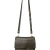 Online Carolina Barcelona Leather Handbag Olive Soft Leather