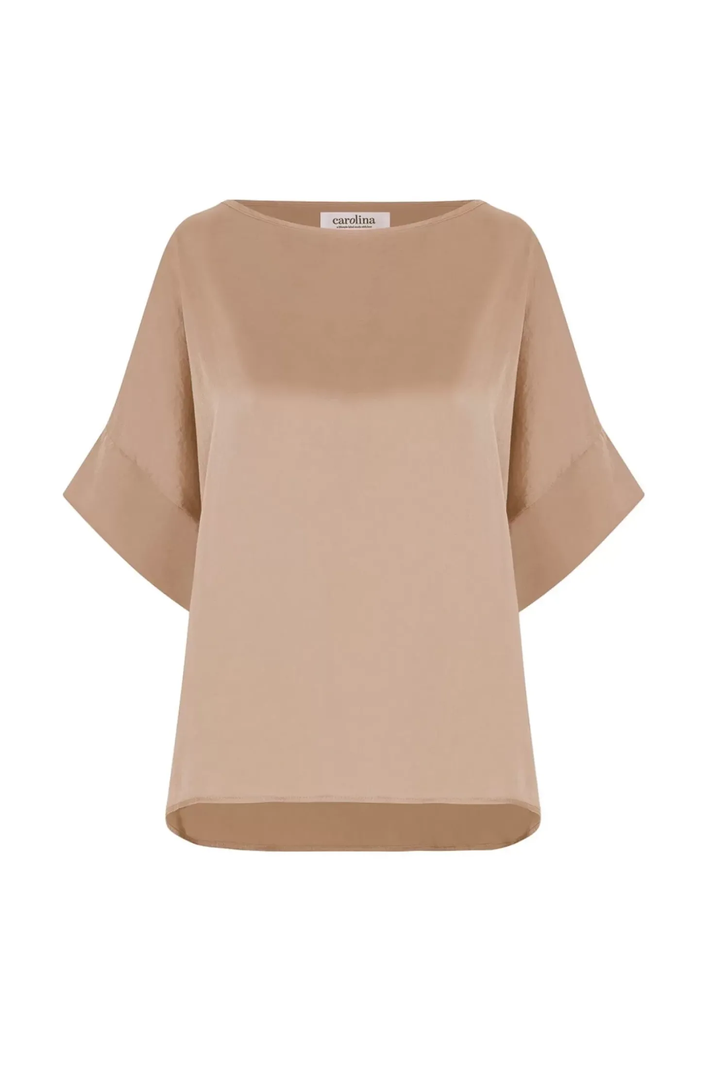 Online Carolina Bianca Short Sleeve Top Espresso