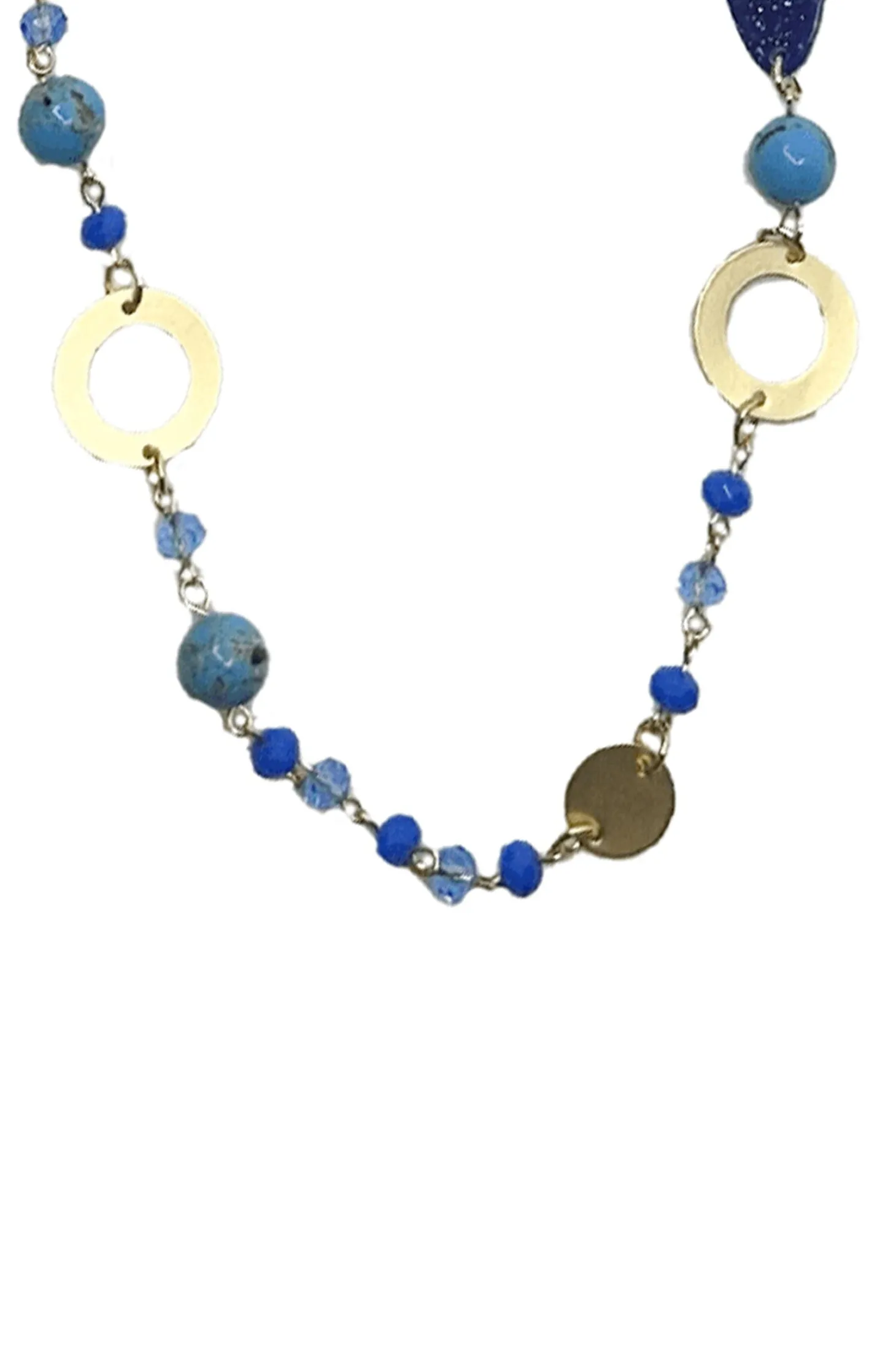 Discount Carolina Callie Necklace Navy