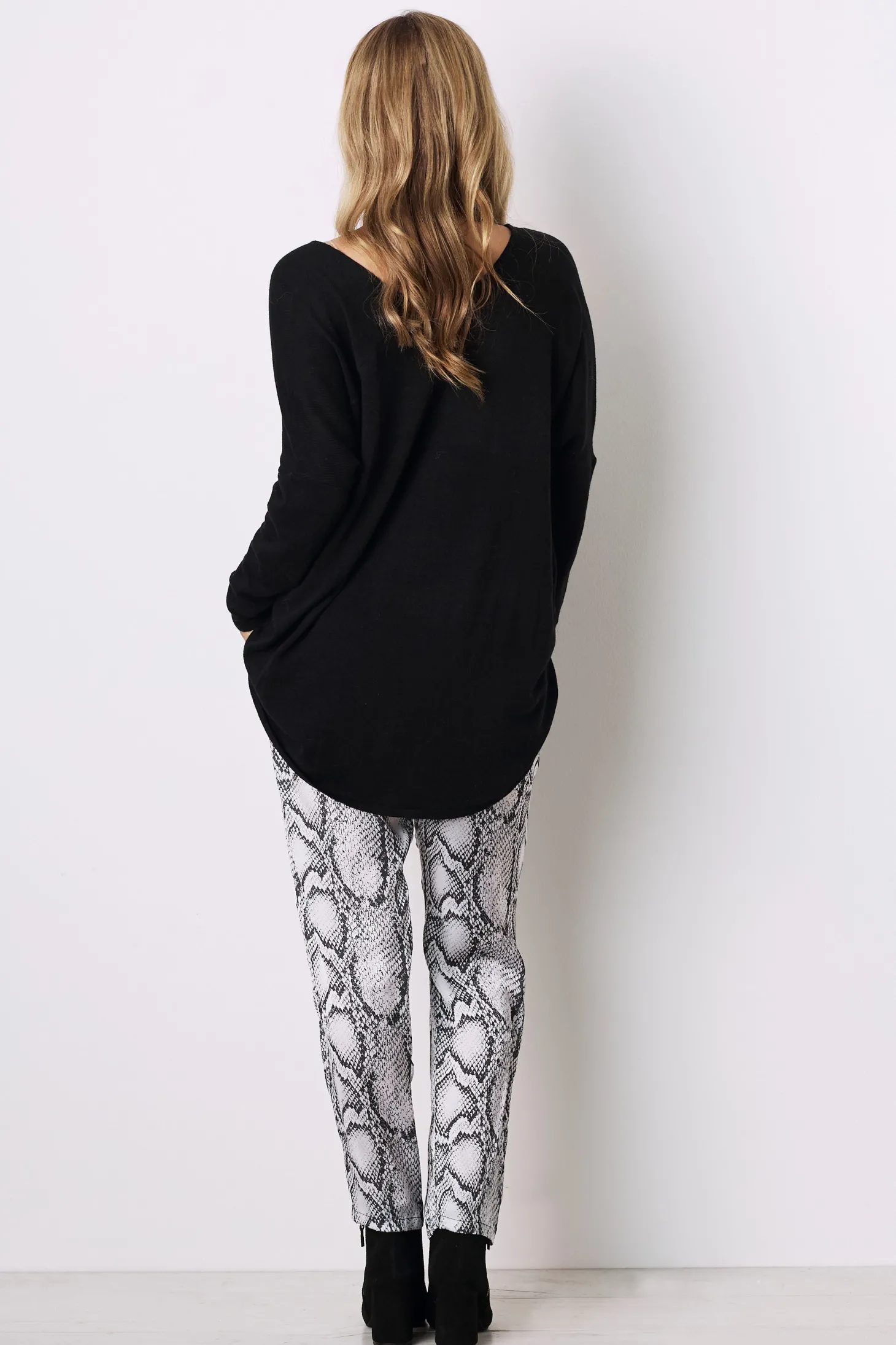 Outlet Carolina Camilla Pants Grey Python