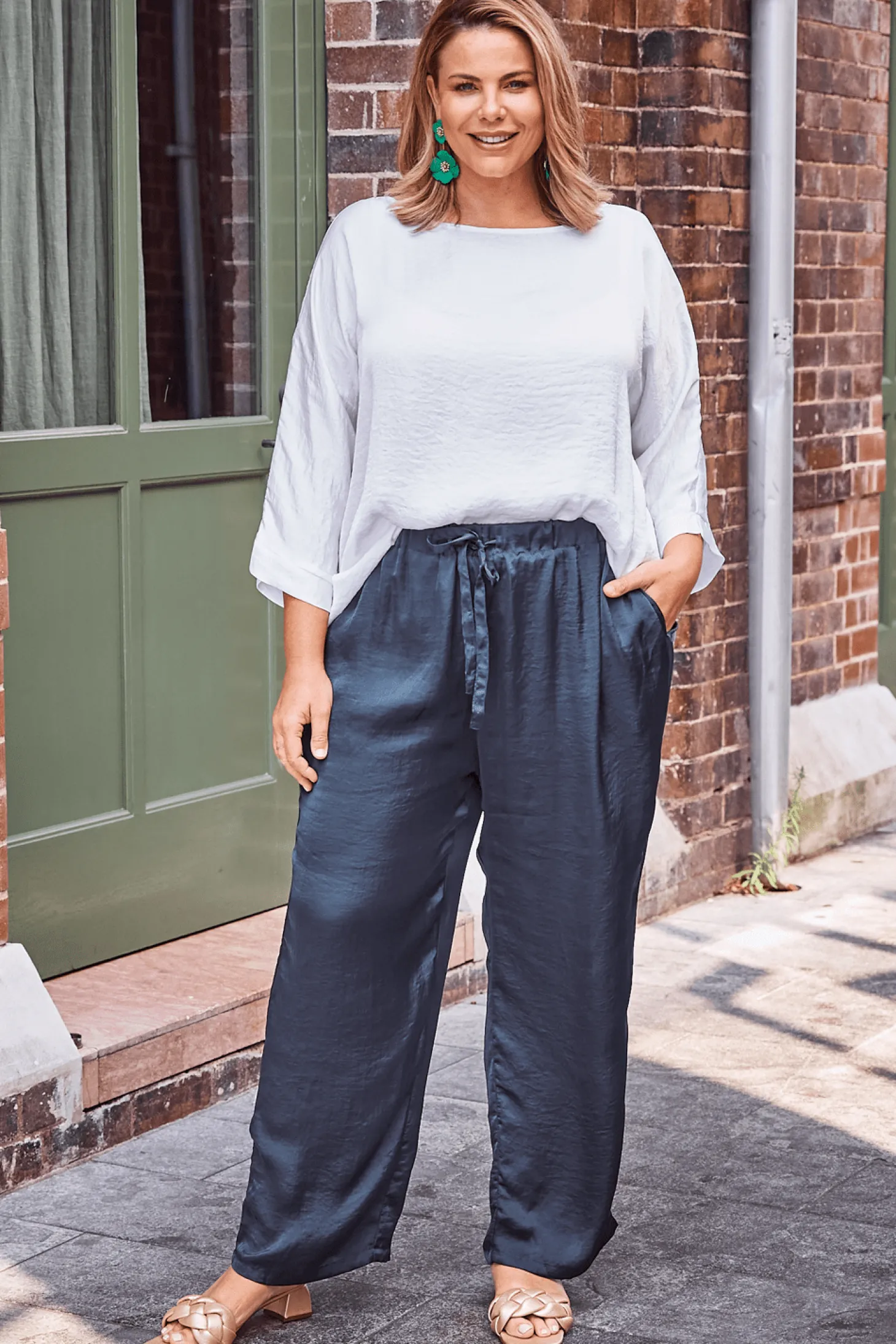 Sale Carolina Camilla Pants Navy