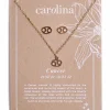 Sale Carolina Cancer Zodiac Necklace & Earring Set