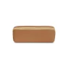 Clearance Carolina Cara Make Up Bag Tan Soft Leather