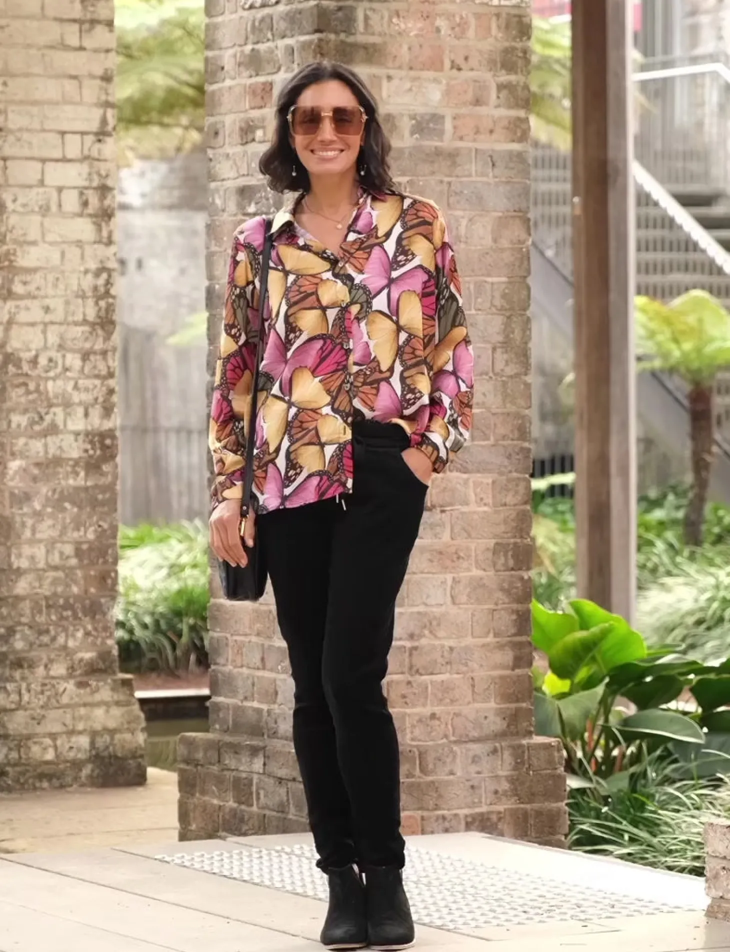 Sale Carolina Carina Long Sleeve Collared Shirt
