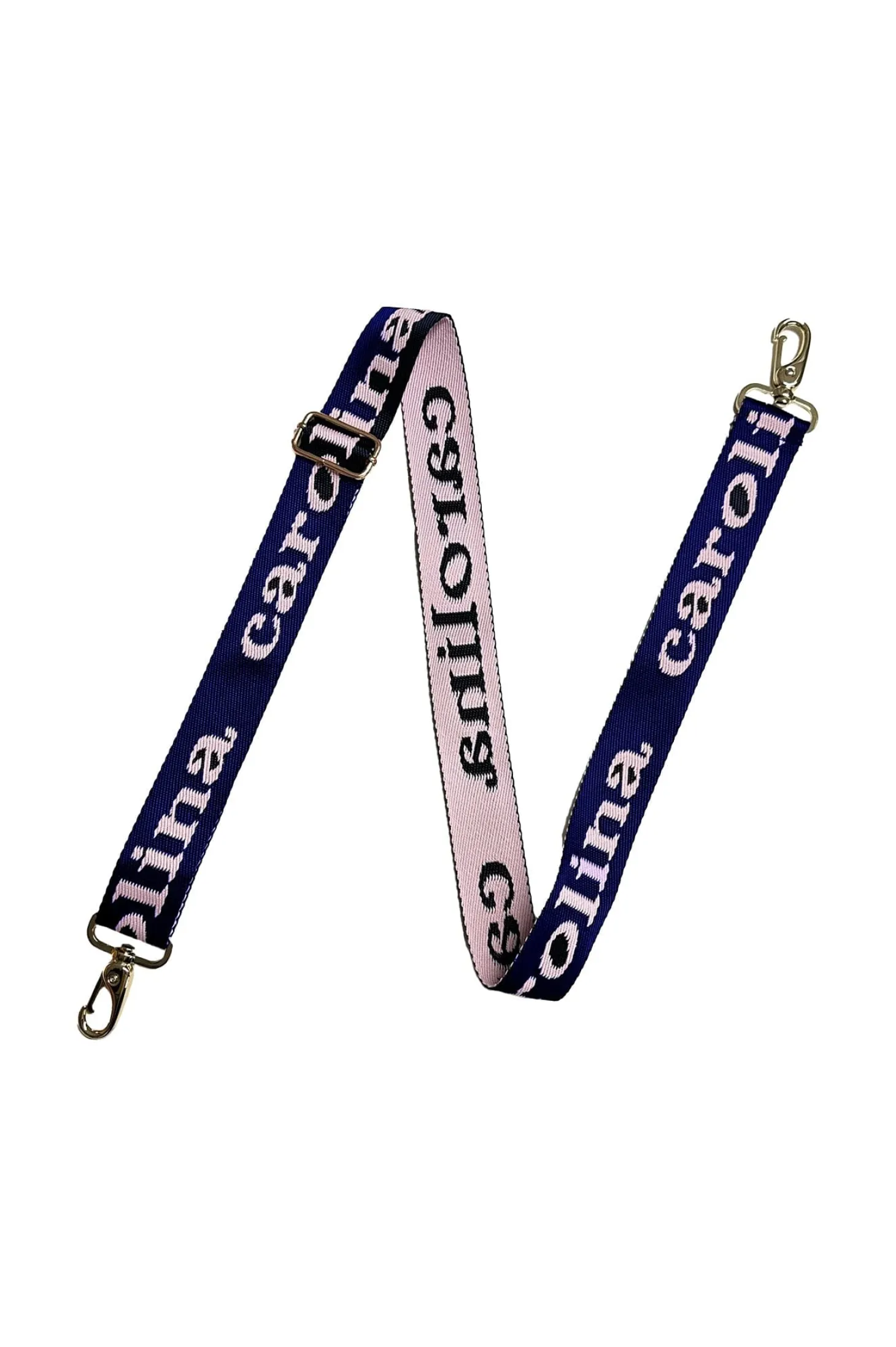 Cheap Carolina Bag Strap Navy and Pink