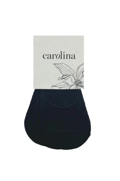 Fashion Carolina No Show Socks Set of 3 Black