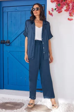 Clearance Carolina Casey Pants Navy-Pre Order
