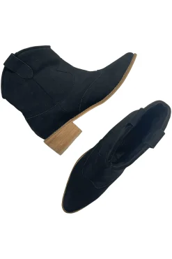 Fashion Carolina Cassidy Leather Boots Black