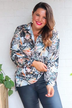 Flash Sale Carolina Catalina Long Sleeve Collared Shirt