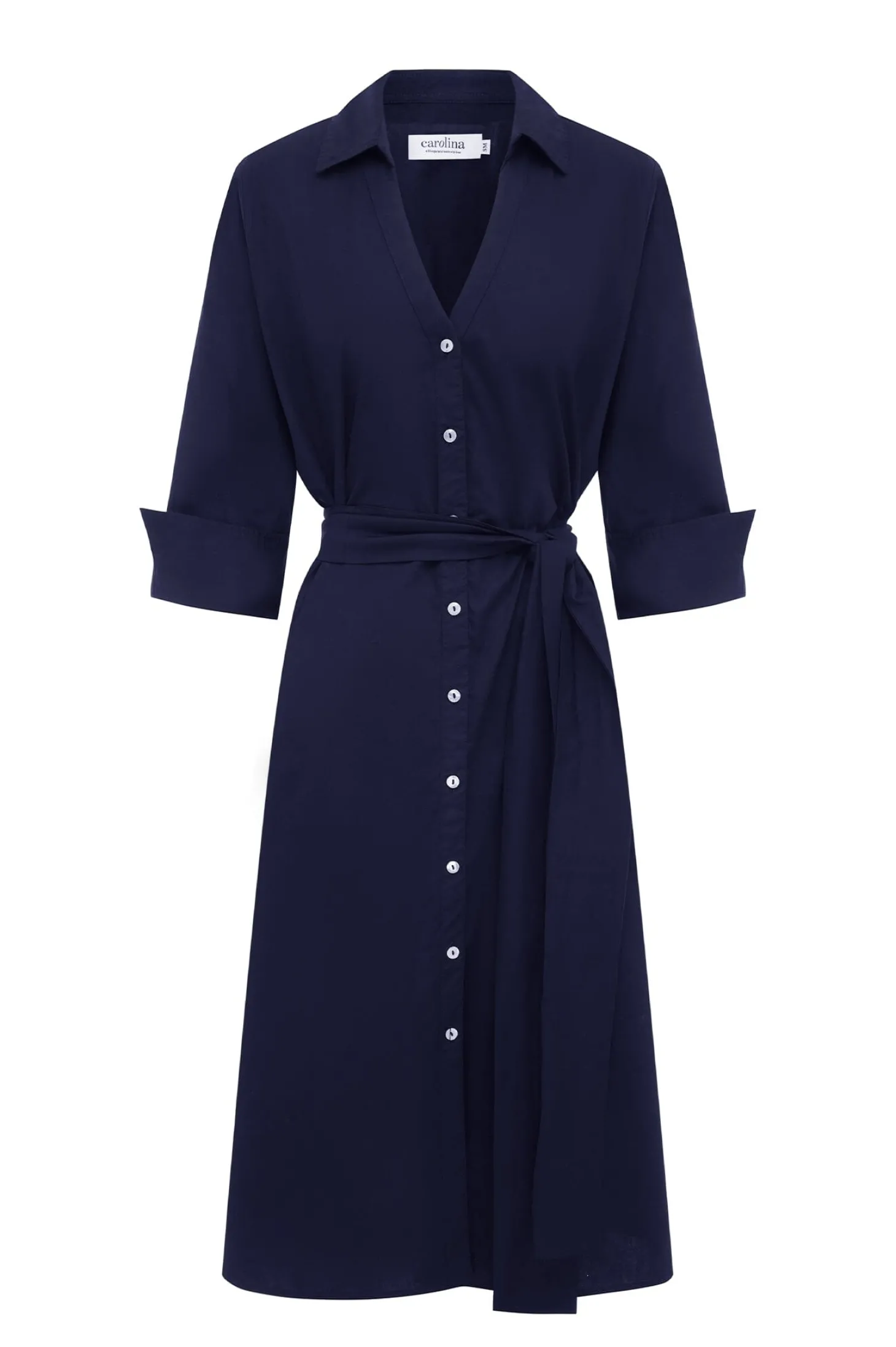 Clearance Carolina Celia Dress Navy
