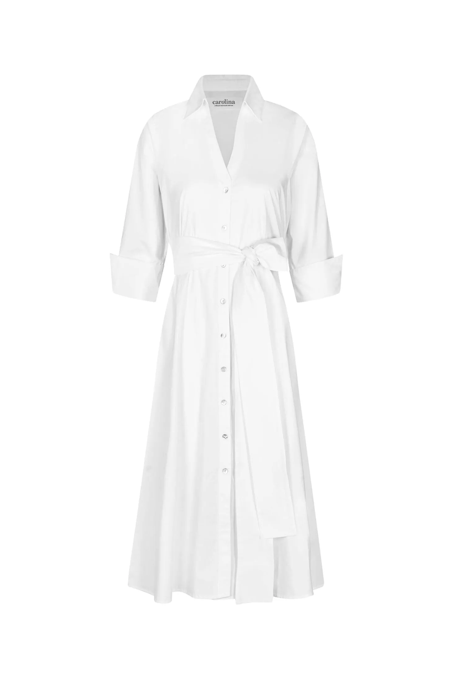 Best Carolina Celia Dress White