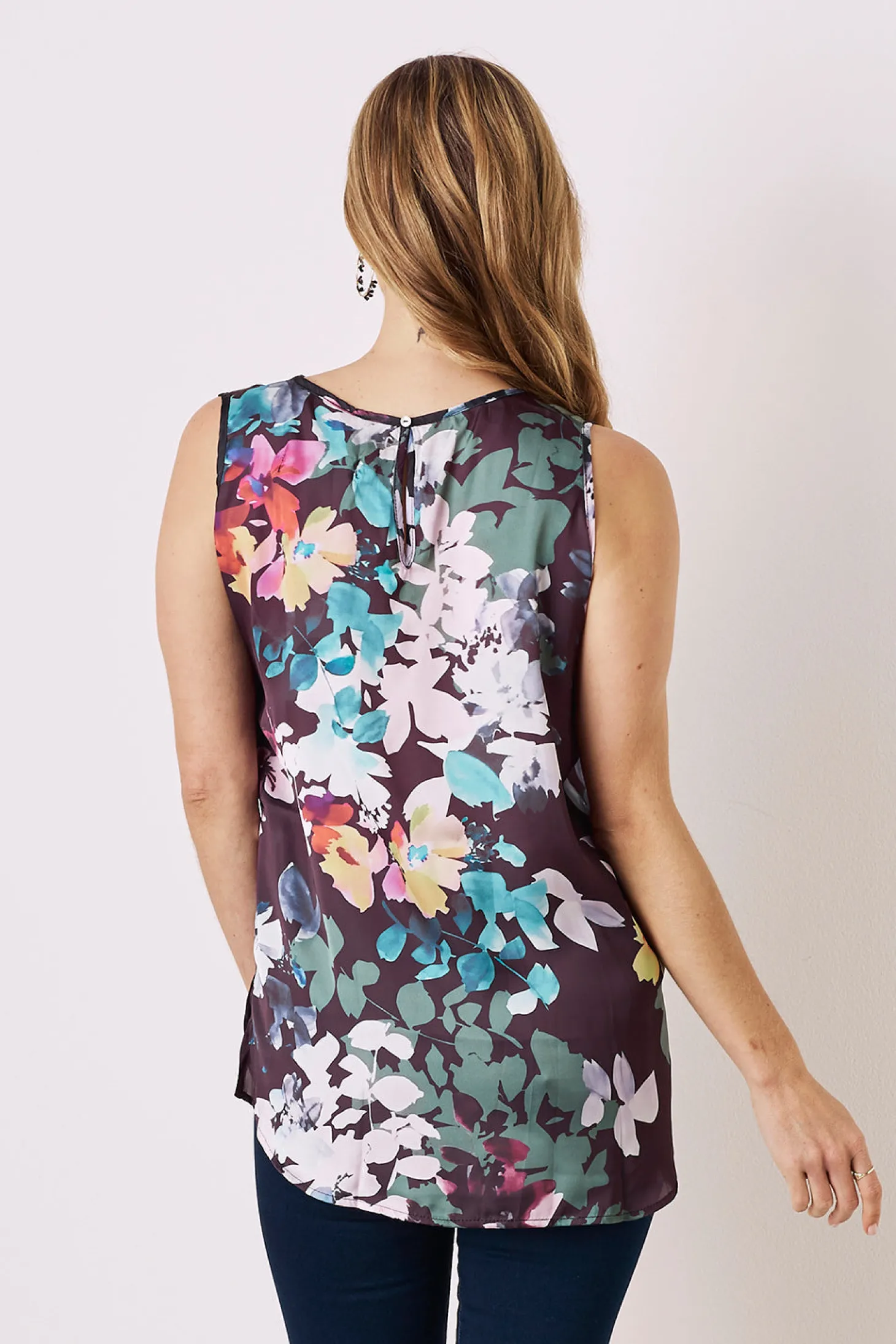 Hot Carolina Chloe Sleeveless Top Mirabeau