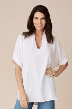 Outlet Carolina Delta Top White