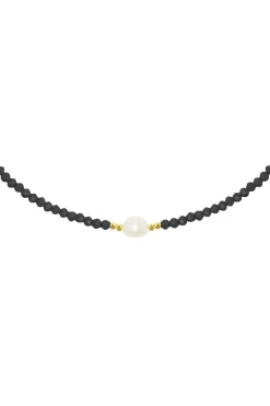 Cheap Carolina Elaina Necklace Black