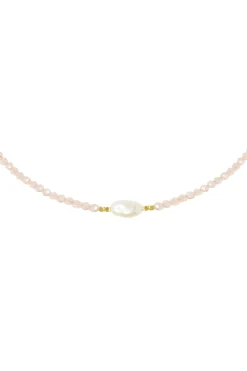 Fashion Carolina Elaina Necklace Blush