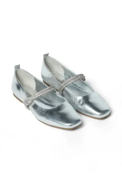Best Carolina Elara Ballet Flats Silver