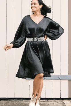 Hot Carolina Eliana Dress Black