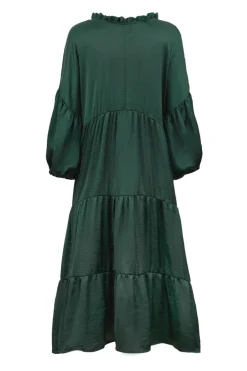 Clearance Carolina Elianna Dress Forest Green