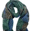 Discount Carolina Elodie Spotted Scarf Multicolour with Gold