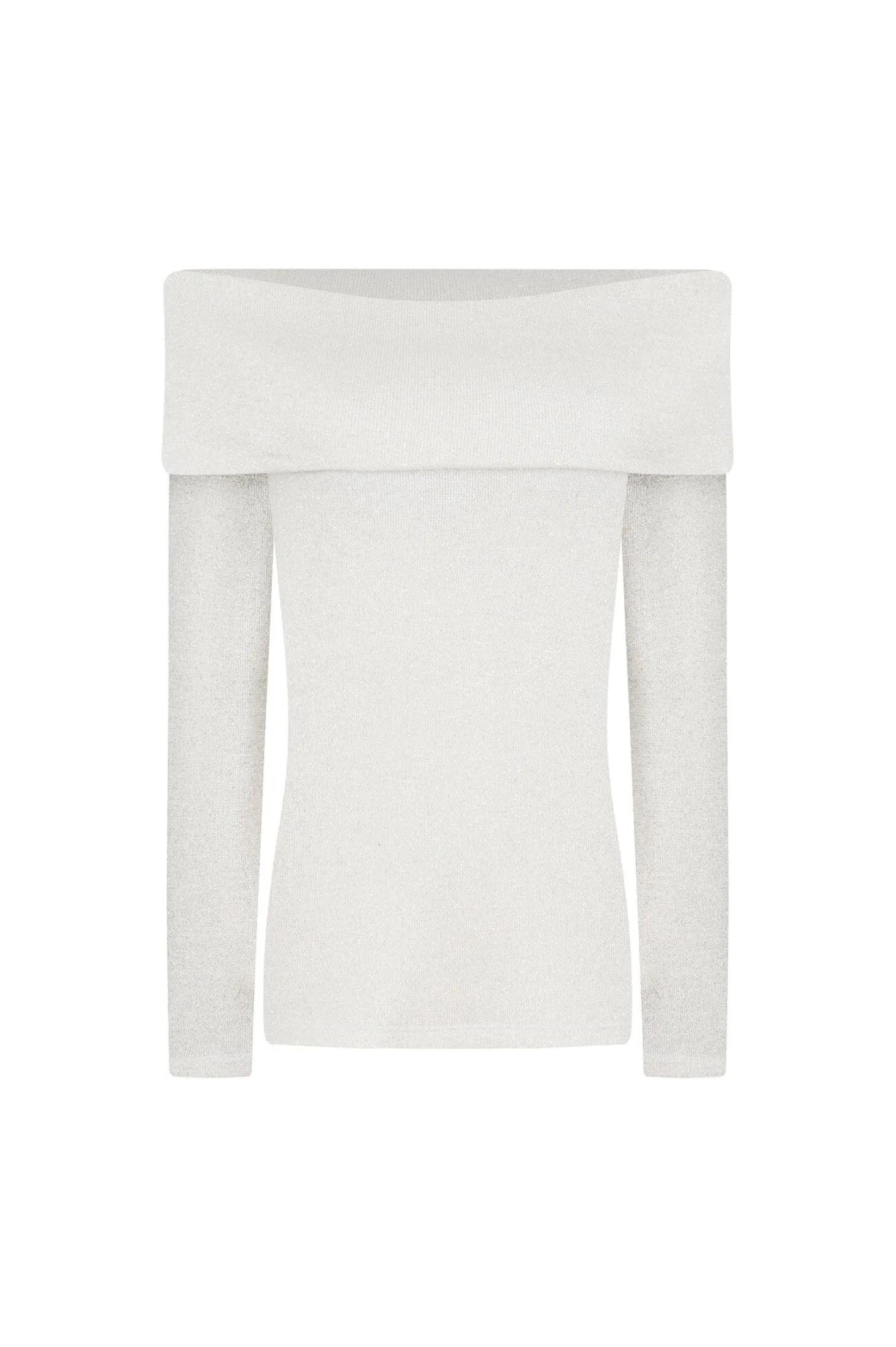 Store Carolina Emilia Off Shoulder Knit Ivory