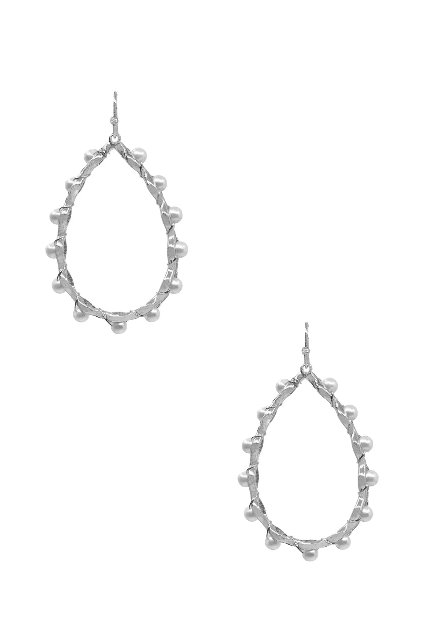 Shop Carolina Evangeline Earrings Silver