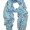 Hot Carolina Gemma Scarf Blue