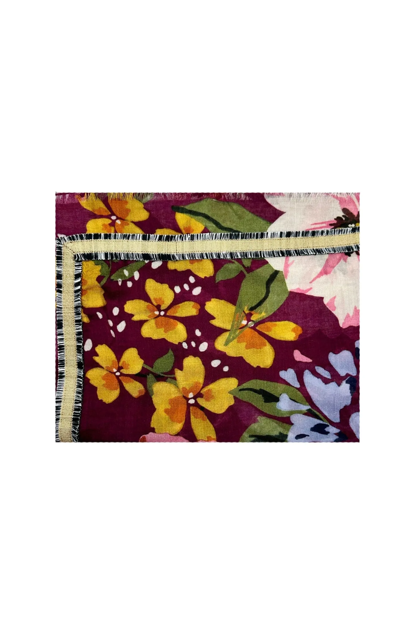 Hot Carolina Giana Modal Scarf Burgundy