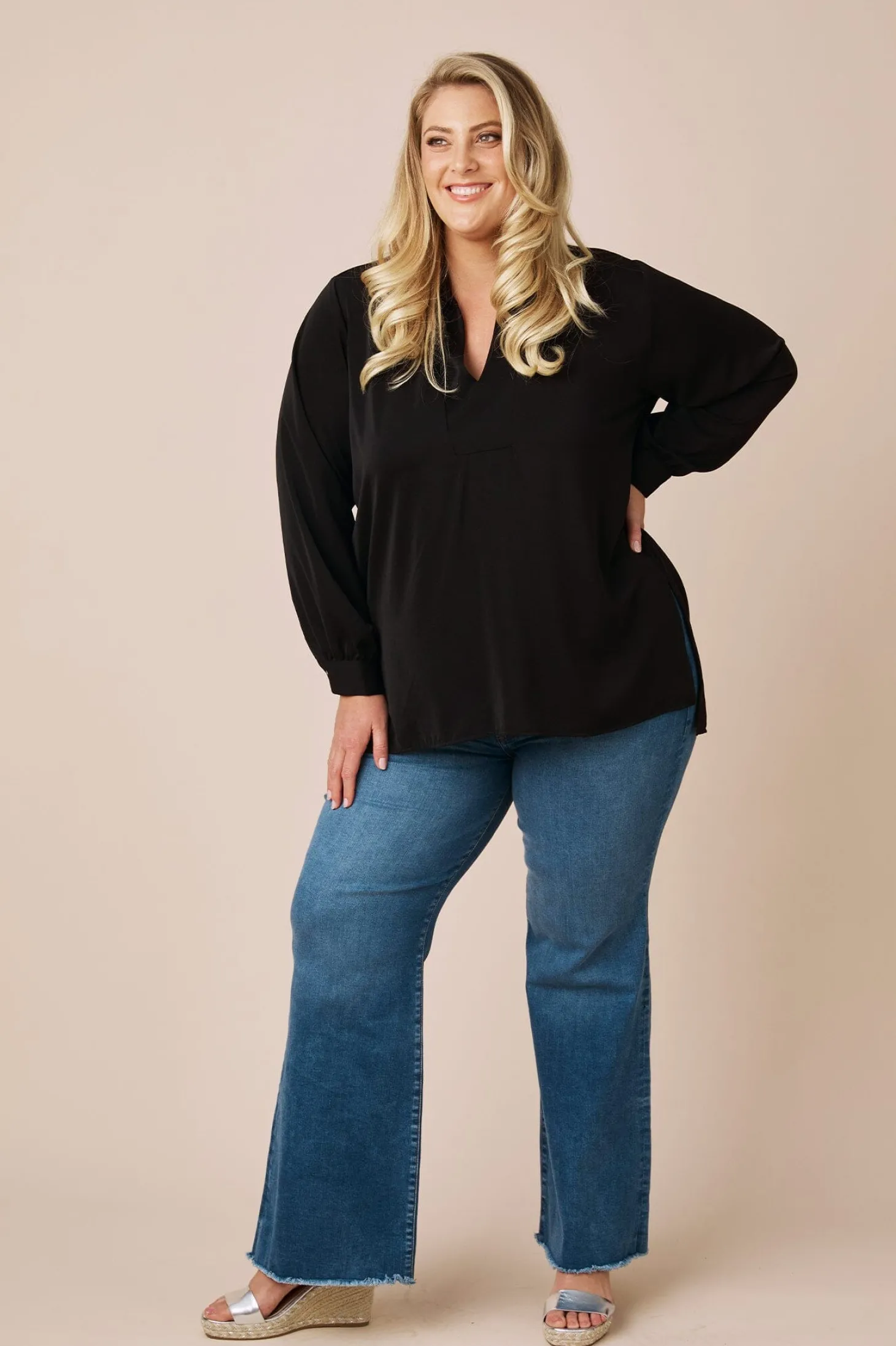 Online Carolina Gillian Collared Shirt Black