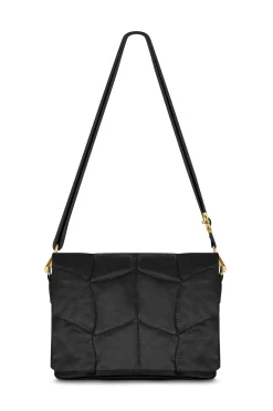 Discount Carolina Giorgia Leather Handbag Black