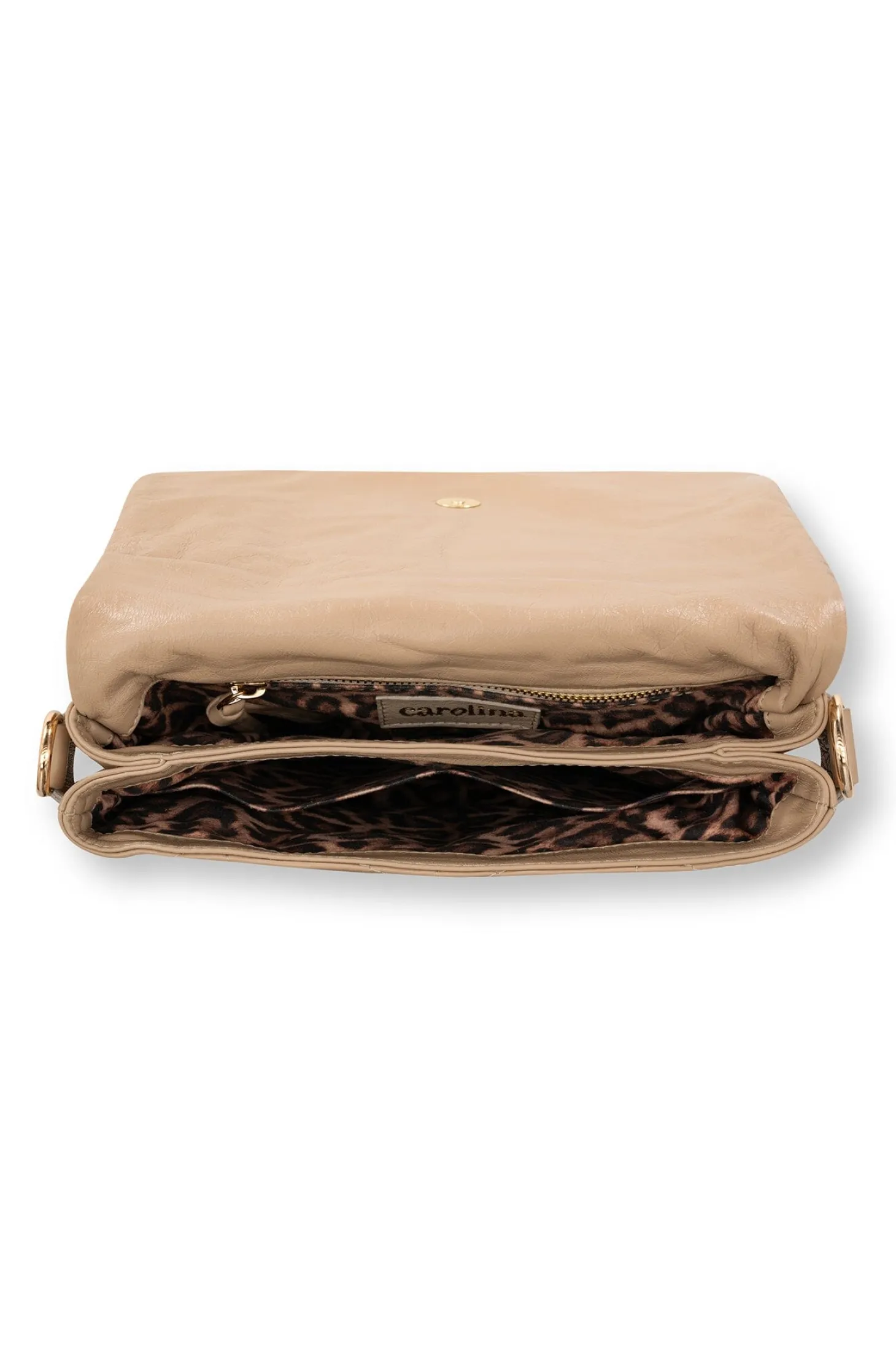 Best Carolina Giorgia Leather Handbag Nude