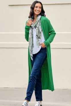 Clearance Carolina Gracelyn Cardigan Apple Green