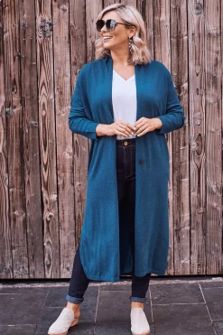 Sale Carolina Gracelyn Cardigan Teal