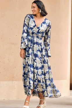 Cheap Carolina Halina Dress in Navy