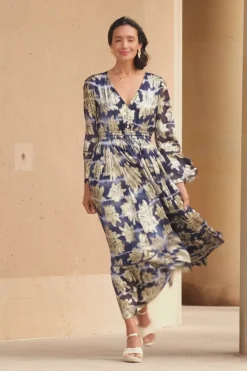 Cheap Carolina Halina Dress in Navy